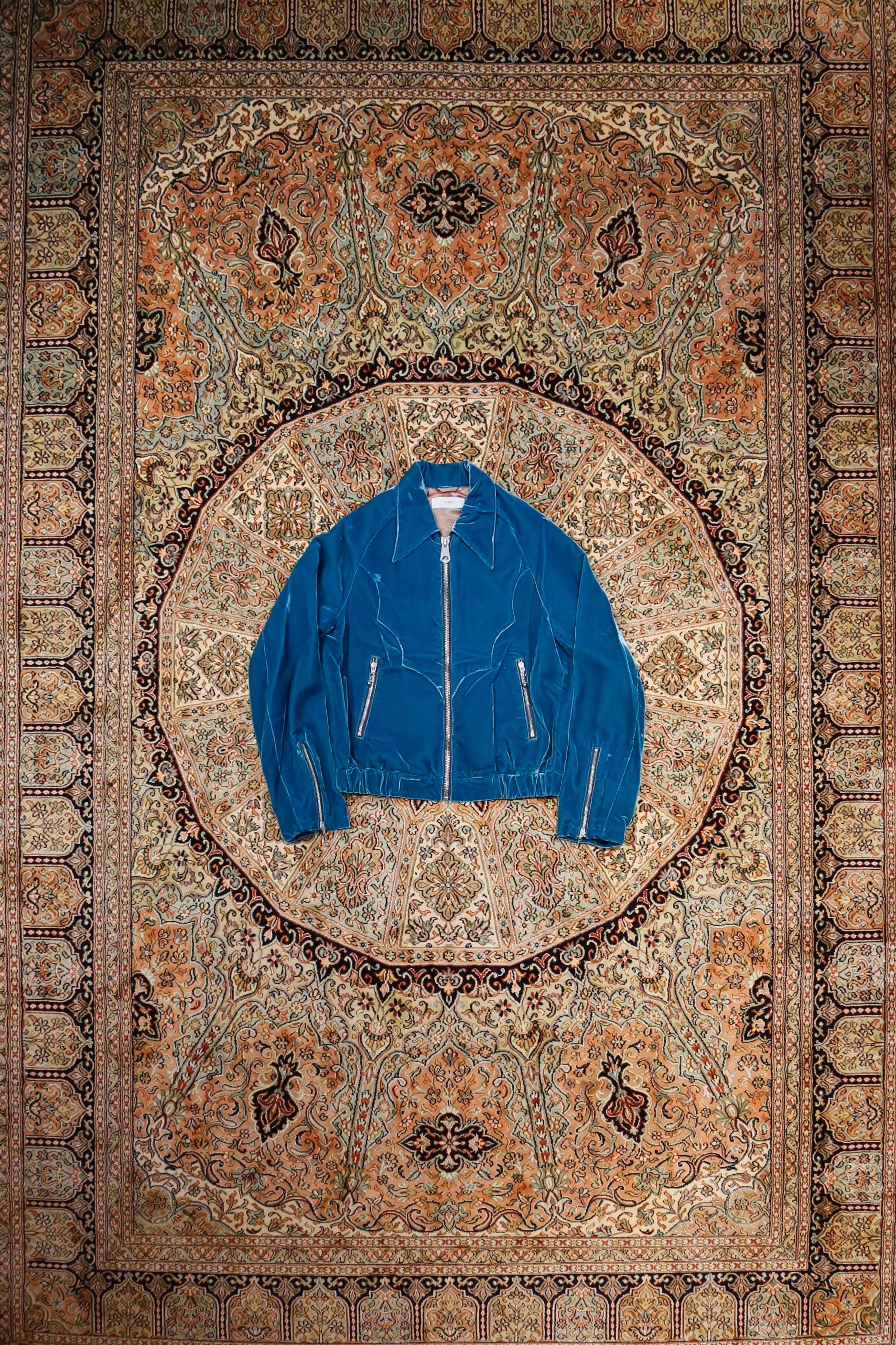 SUGARHILL（シュガーヒル）のVELVET WESTERN JACKET (BLUE