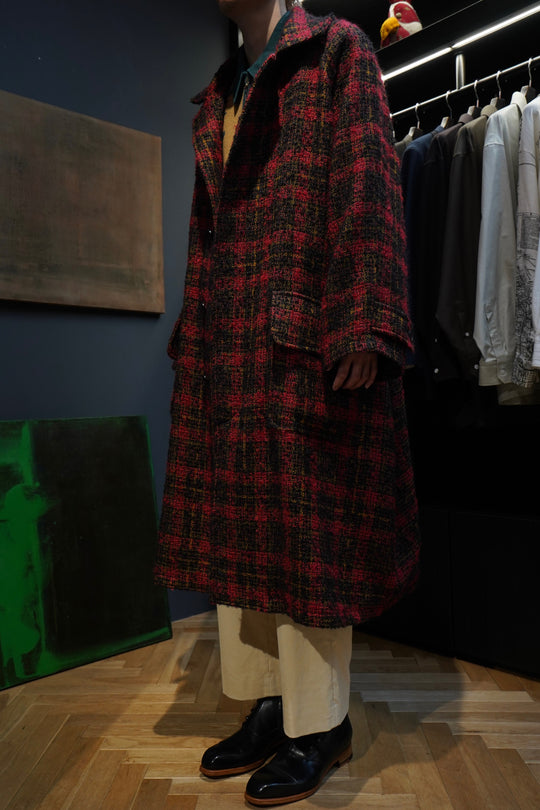 NICHOLAS DALEY(ニコラス デイリー)のBIG MAC COAT(RED/CHOCOLATE
