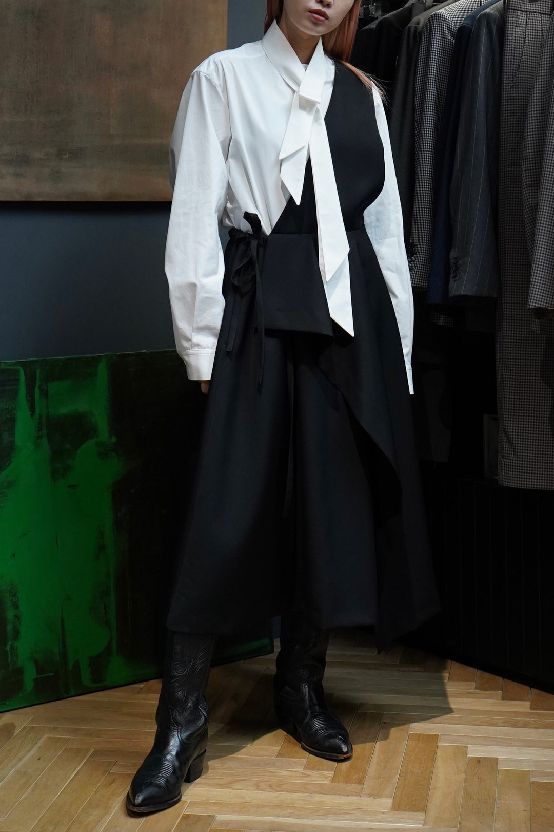 【UJOH/ウジョー】One Shoulder SKT/ワンショルダースカート UJOH/ウジョー】One Shoulder SKT/ワンショルダースカート（スカート