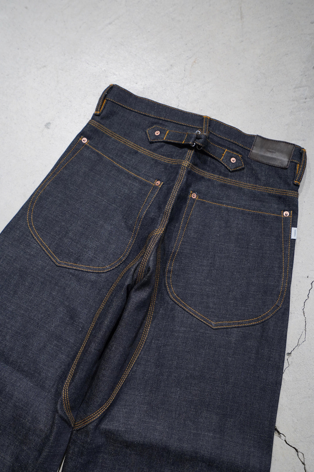 SUGARHILL(シュガーヒル)のCLASSIC DOUBLE KNEE DENIM PANTS SUGARHILL(シュガーヒル)のCLASSIC DOUBLE KNEE DENIM PANTS