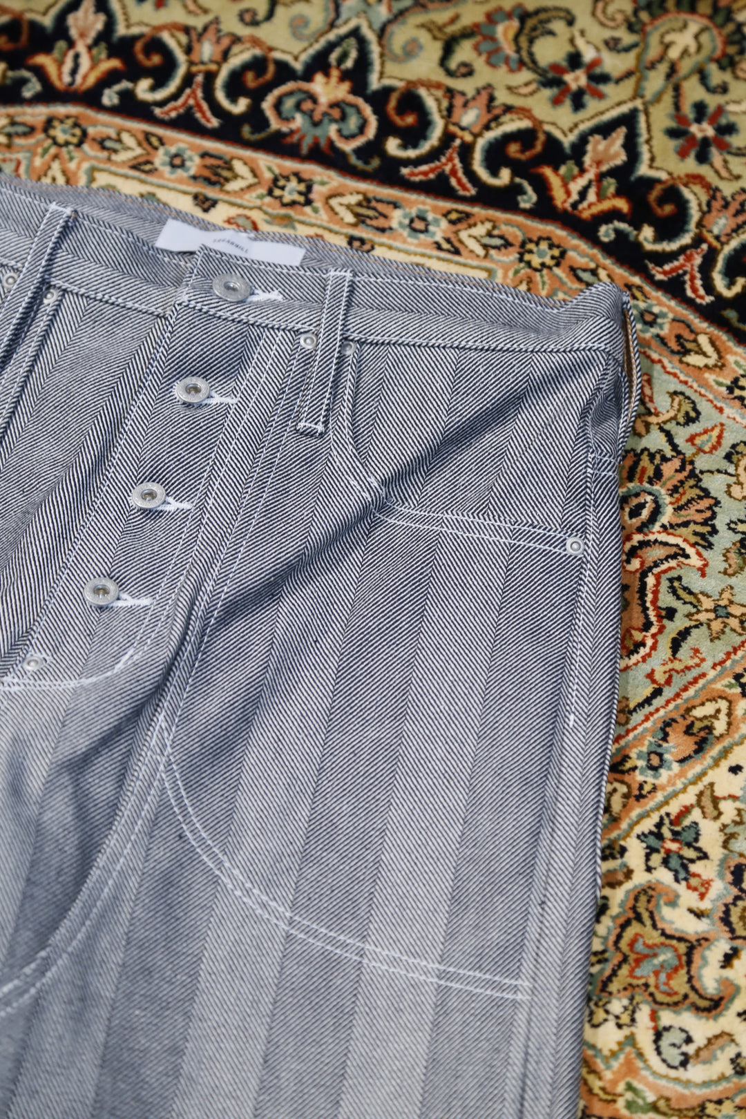 SUGARHILL 20aw ヘリンボーン ヒッコリー ダブルニーデニム 専用 SUGARHILL ヘリンボーンヒッコリーダブルニーデニム 20aw