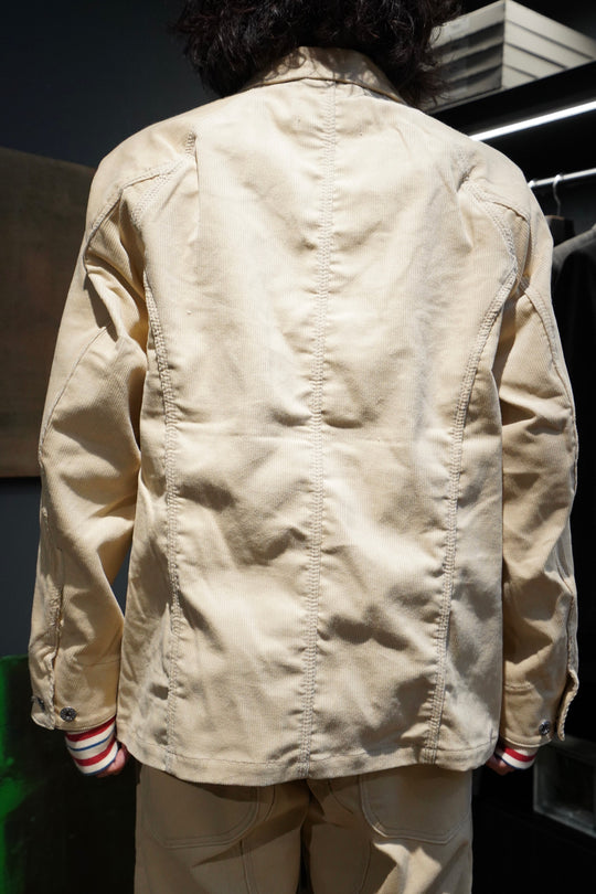 SUGARHILL（シュガーヒル）のCORDUROY COVERALL(IVORY WHITE