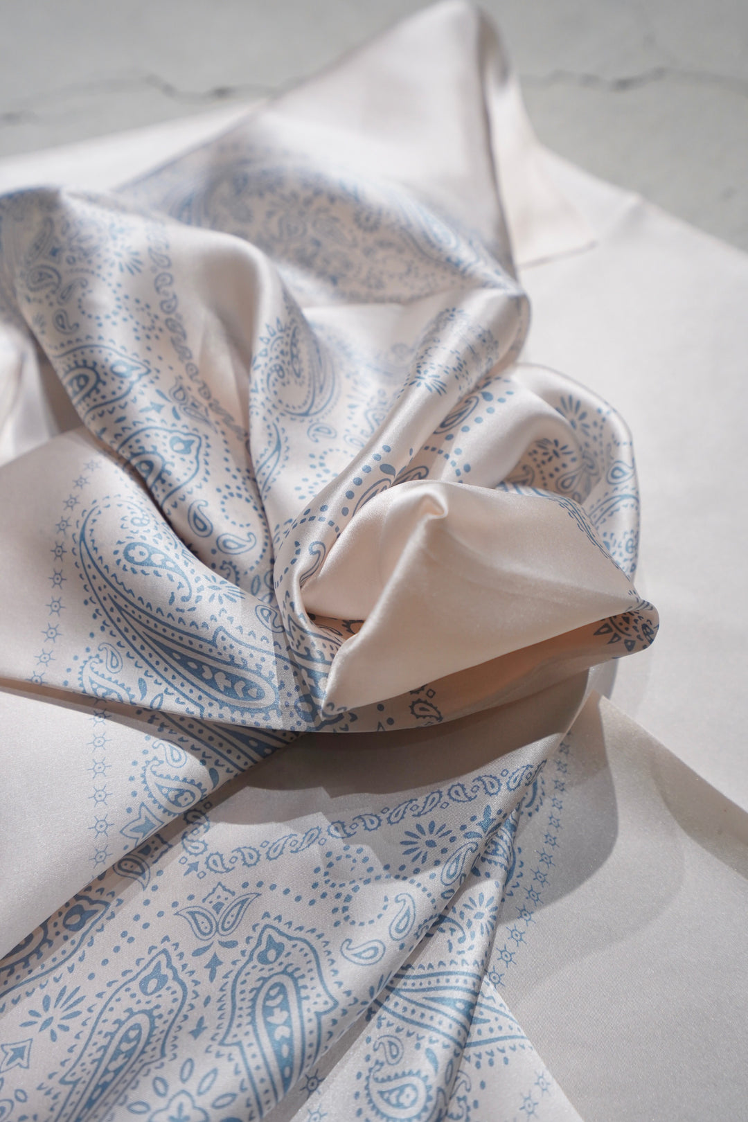 小物 sugarhill 21aw silk bended scarf SUGARHILL - BENDED SCARF / BLACK | Retikle Online Store