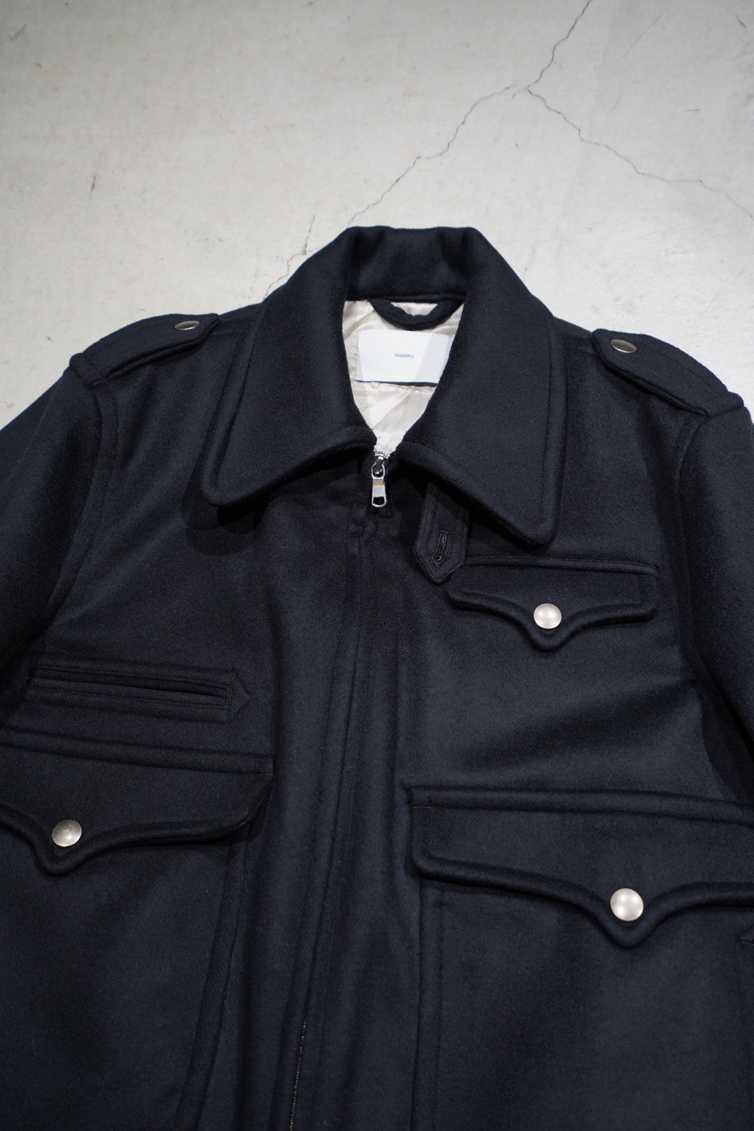 ジャケット・アウター SUGARHILL wool melton heavy jacket 21aw SUGARHILL（シュガーヒル）のWOOL MELTON HEAVY JACKET