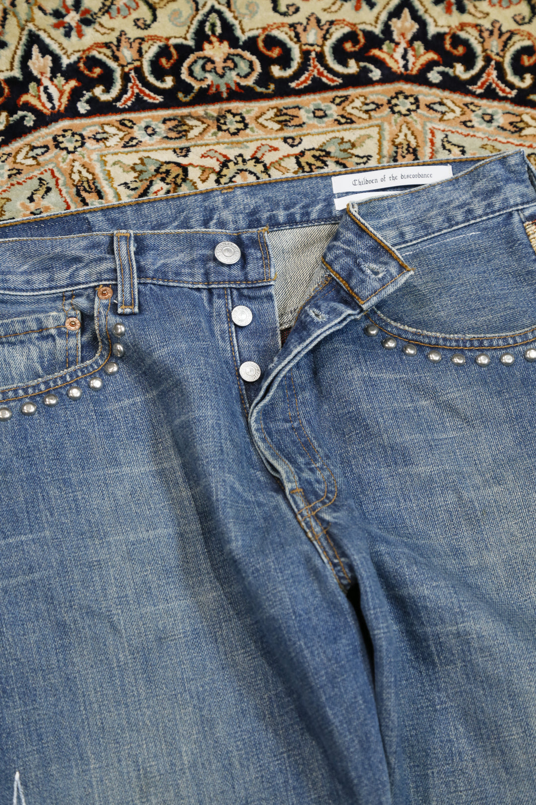 Children of the discordanceのNY VINTAGE ALL-AMERIKKKAN DENIM PANTS