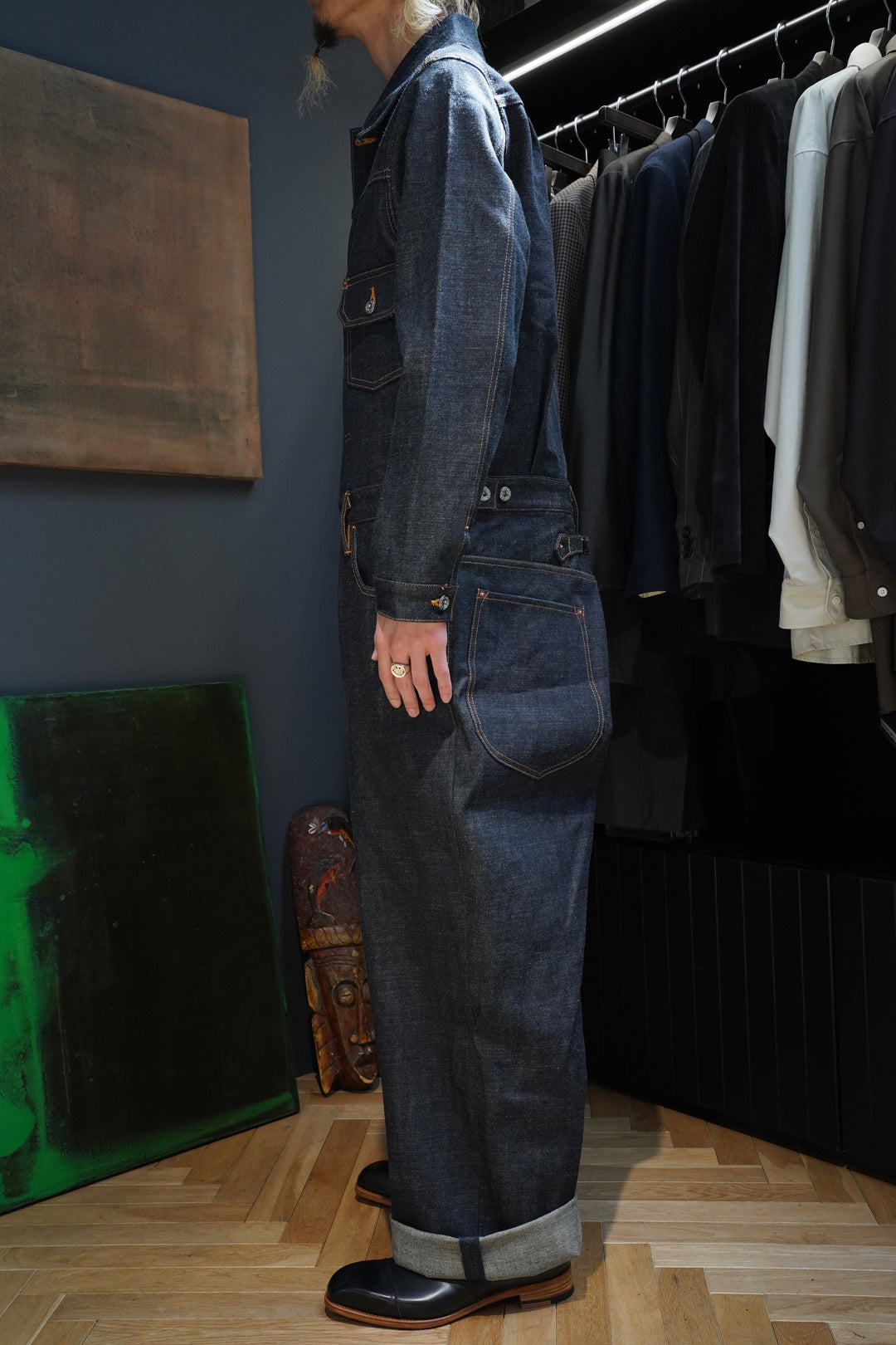SUGARHILL(シュガーヒル)のRIGID DENIM JUMPSUIT(RIGID INDIGO