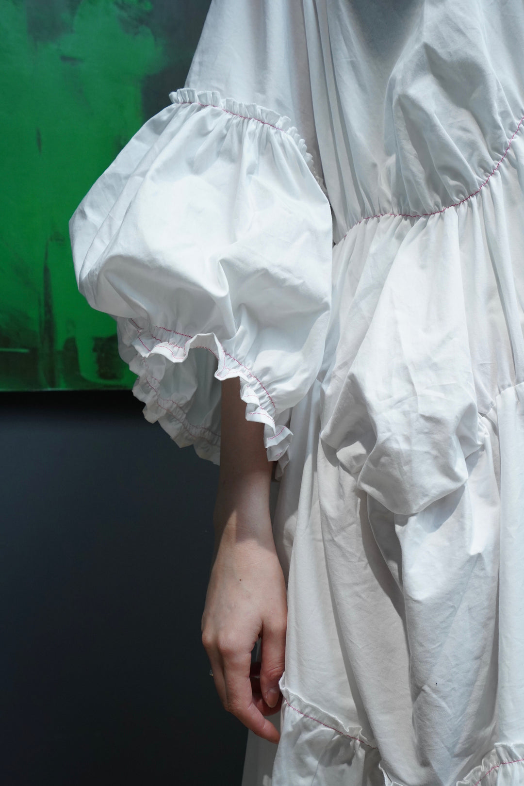 HOUGA(ホウガ)のlocket leisure dress(white)(ワンピース)の通販