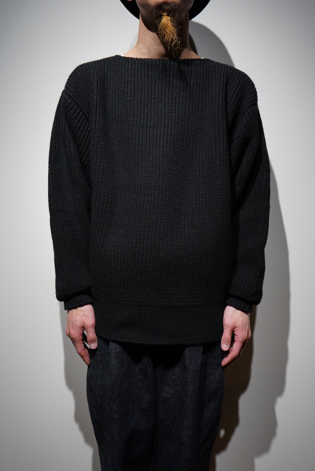 SOLARIS&Co.(ソラリスアンドコー)のCHUNKY BOAT NECK KNIT SOLARIS&Co.(ソラリスアンドコー)のCHUNKY BOAT NECK KNIT