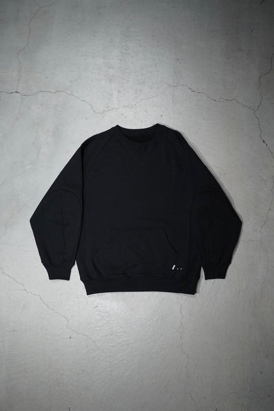 SUGARHILL(シュガーヒル)のRAW EDGE SWEAT SHIRT BLACKの通販