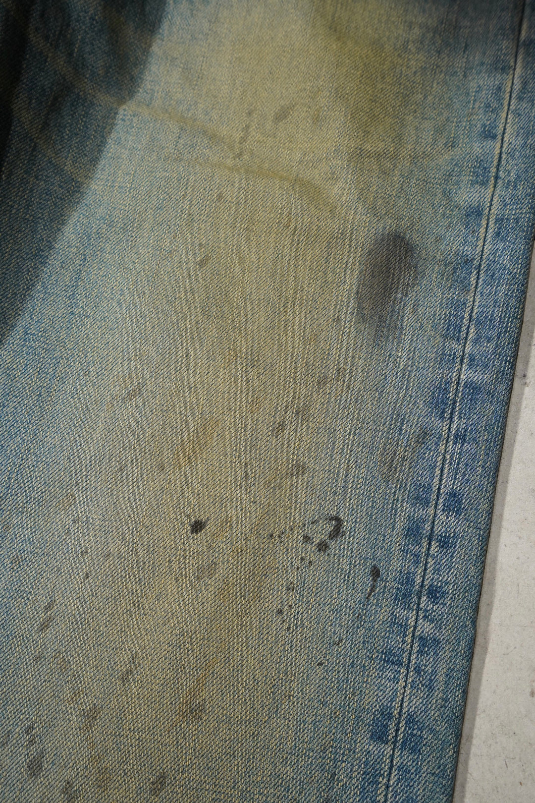 SUGARHILL(シュガーヒル)のOILED FADE DENIM PANTS(デニム)の通販