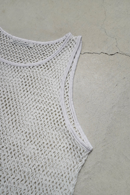 【Children of the discordance】 MESH KNIT Children of the Discordance Mesh Knit Hoodie Black
