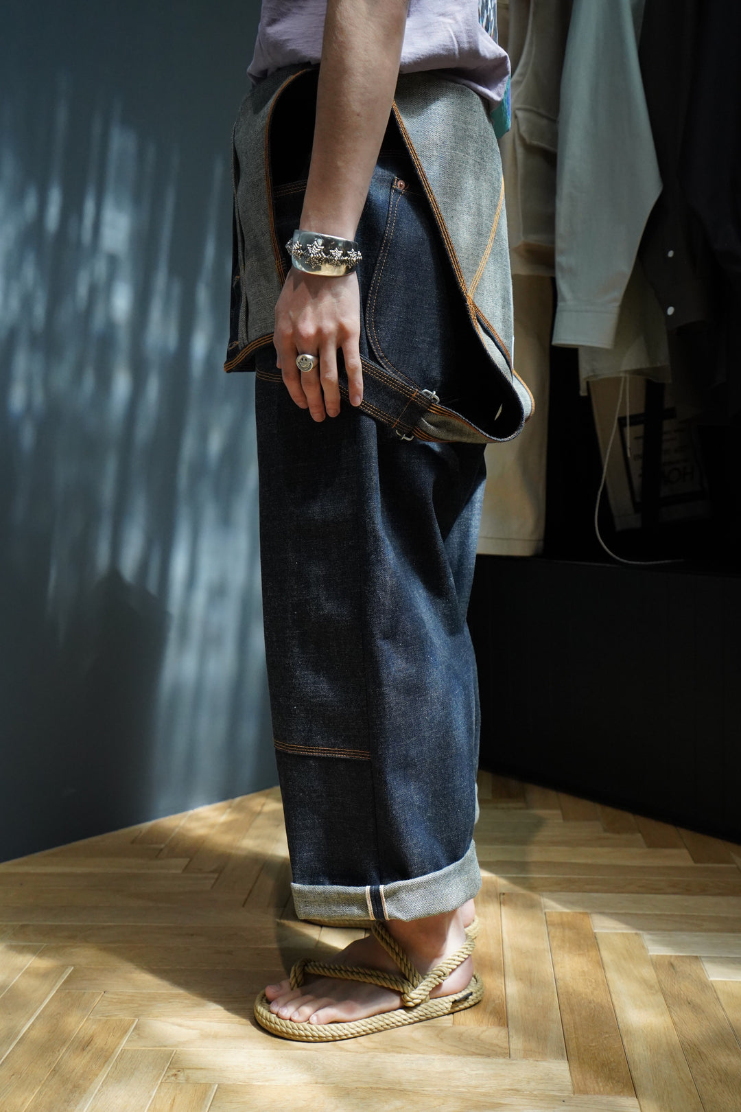 SUGARHILL(シュガーヒル)のCLASSIC DENIM OVERALLS(RIGID INDIGO
