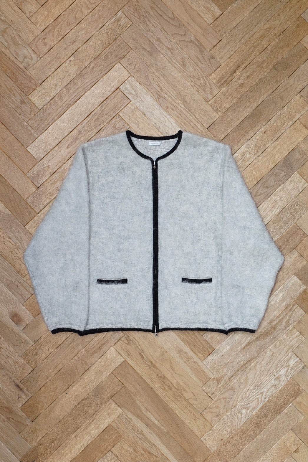 SOLARIS&Co.(ソラリスアンドコー)のW-ZIP MOHAIR CARDIGAN - PURITAN