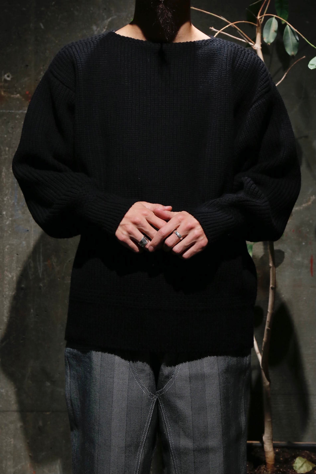 SOLARIS&Co.(ソラリスアンドコー)のCHUNKY BOAT NECK KNIT SOLARIS&Co.(ソラリスアンドコー)のCHUNKY BOAT NECK KNIT