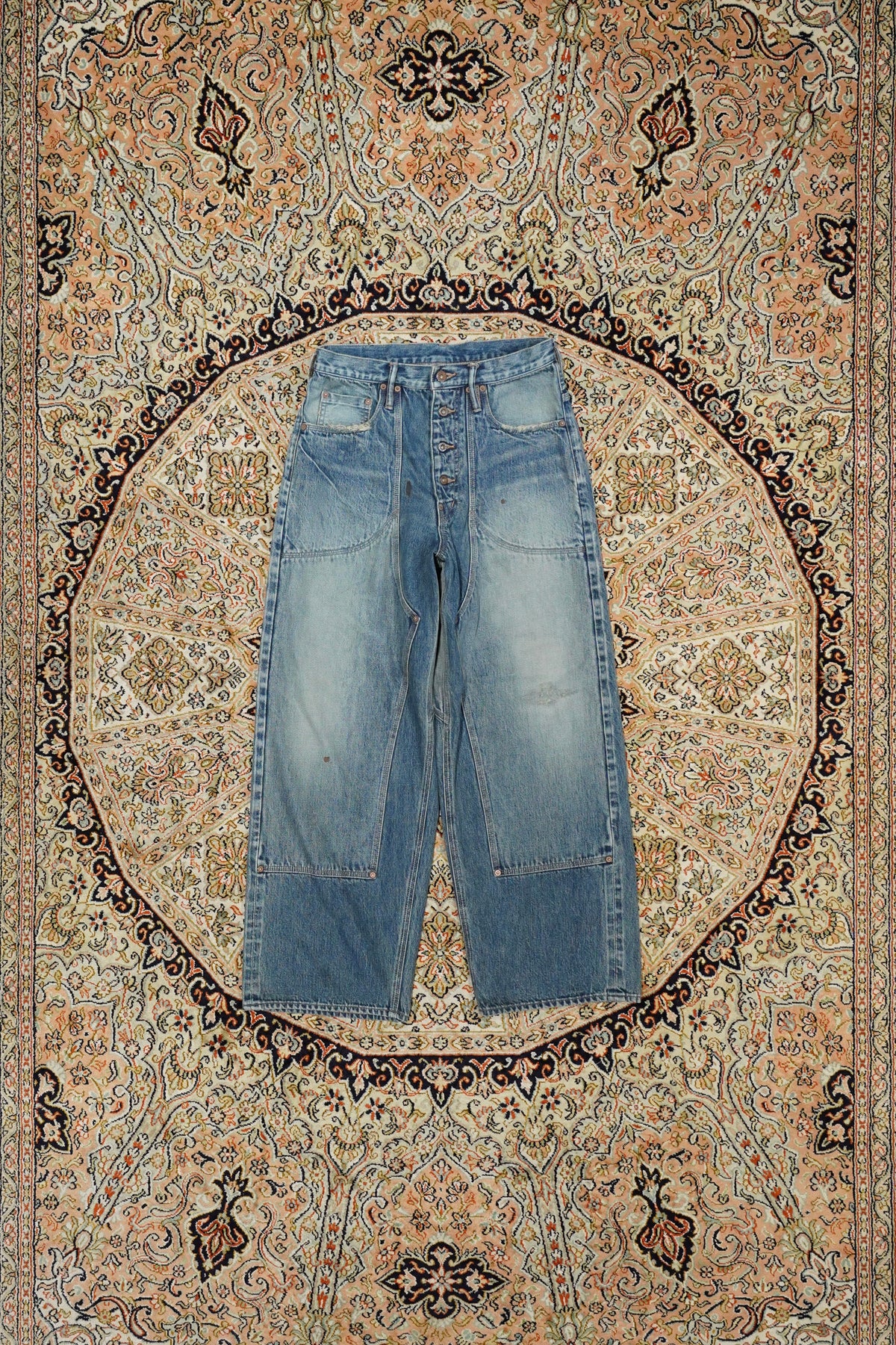 SUGARHILL（シュガーヒル）のFADED DOUBLE KNEE DENIM PANTS PRODUCTED ...