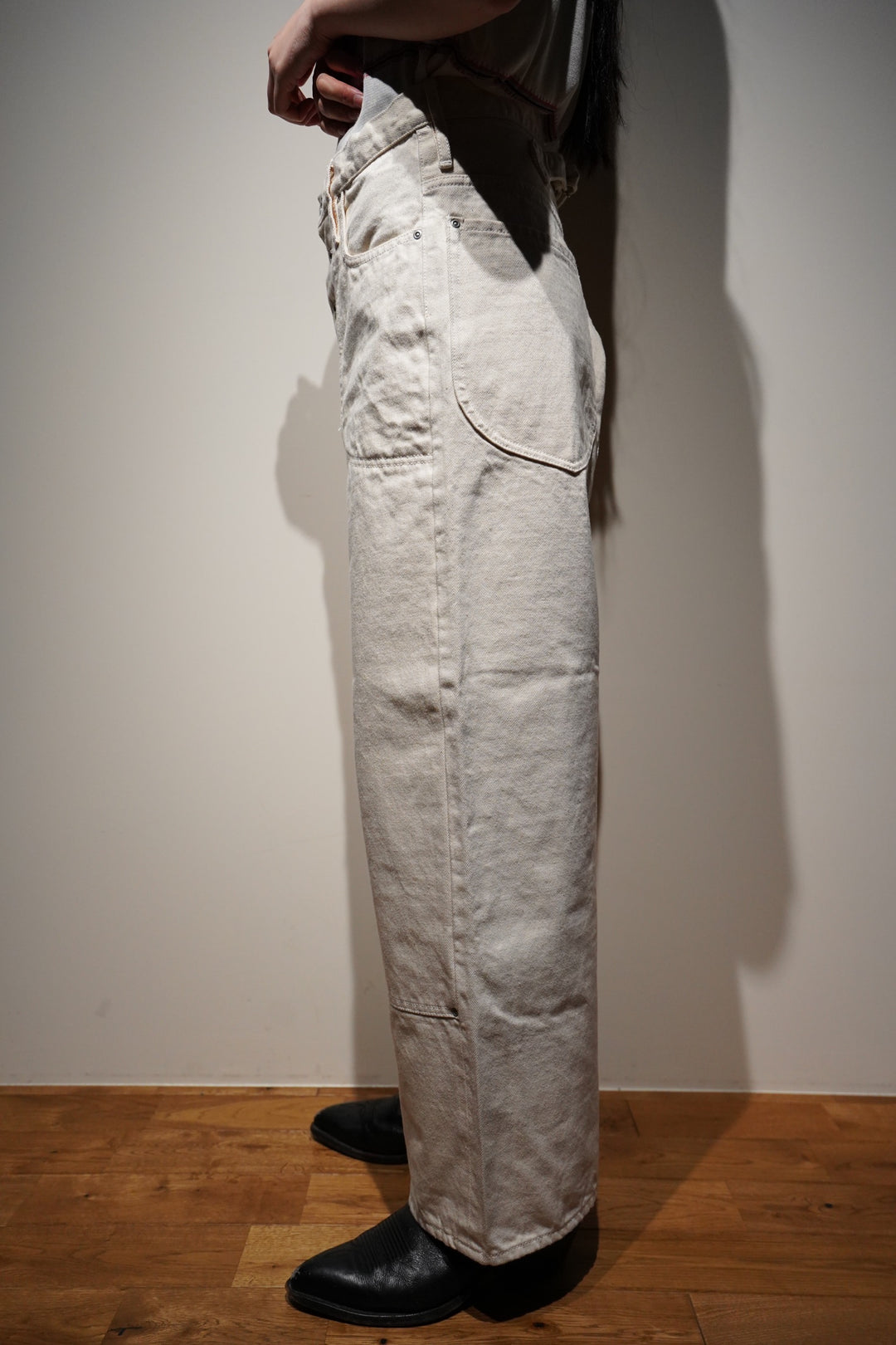 SUGARHILL(シュガーヒル)のWASHED DOUBLE KNEE PANTS(デニム)の通販