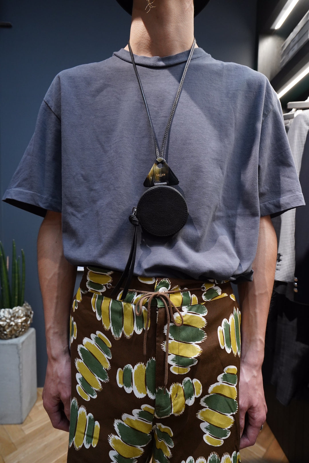 SAGAN VIENNA(サガン・ヴィエンナ)のCOIN NECKLACE WALLET ROUND
