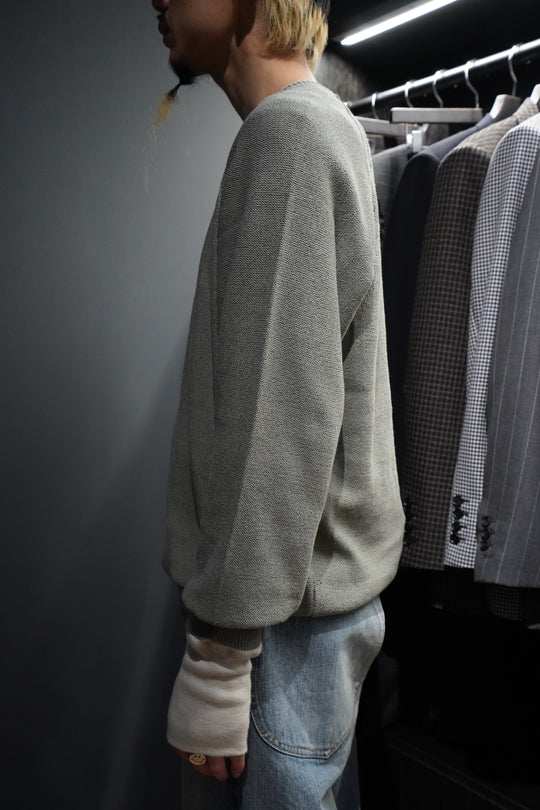 トップス SUGARHILL COTTON LONG SLEEVE KNIT(GREEN) SUGARHILL（シュガーヒル）のCOTTON LONG SLEEVE KNIT(GREEN)(ニット