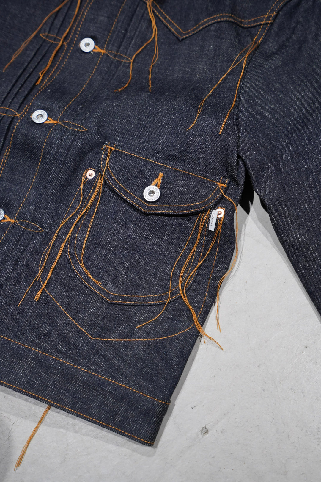 SUGARHILL（シュガーヒル）のLOOSE THREAD DENIM JACKET(INDIGO