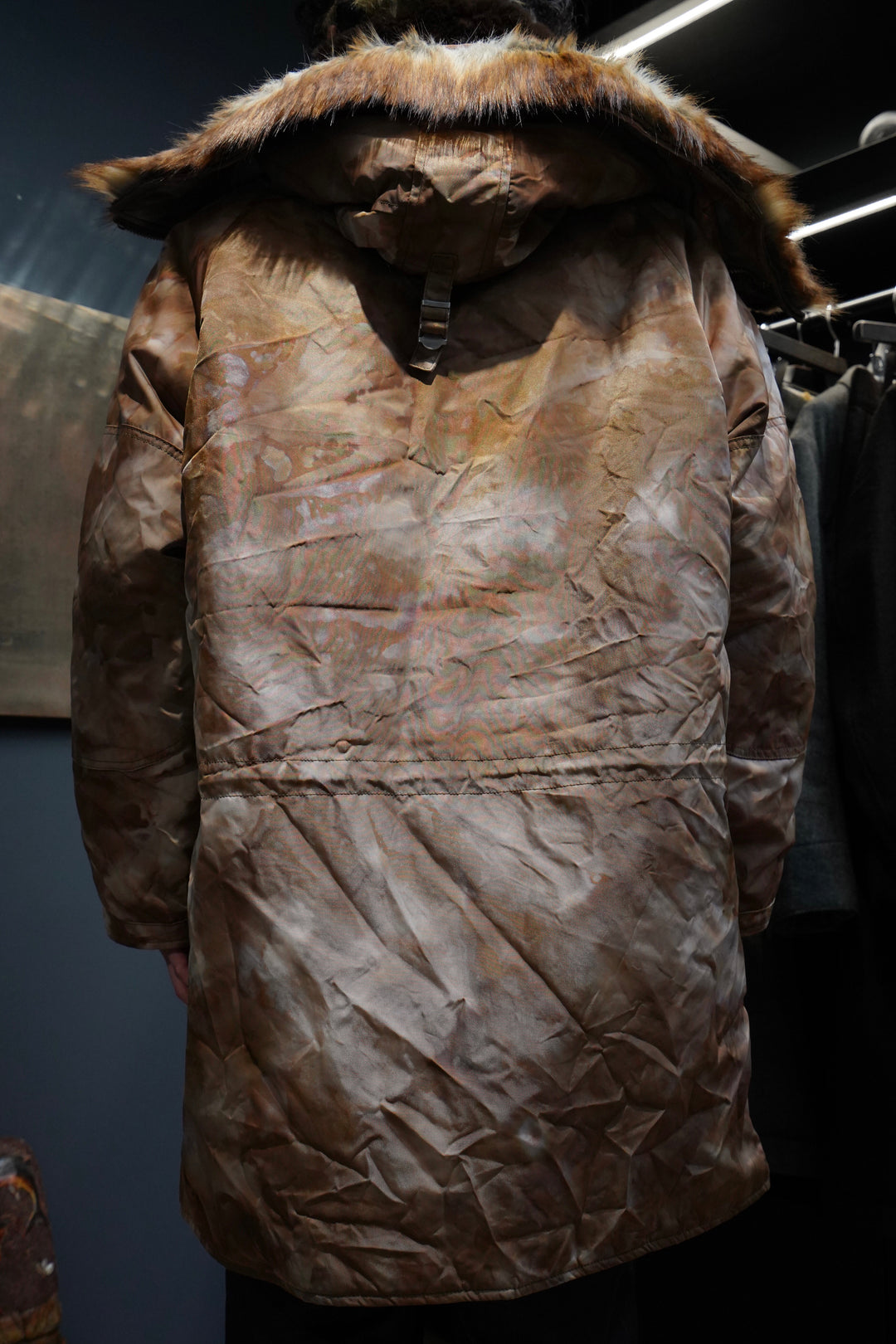 SUGARHILL（シュガーヒル）のPOUR CAMO N3-B(SAND BROWN)(コート)の