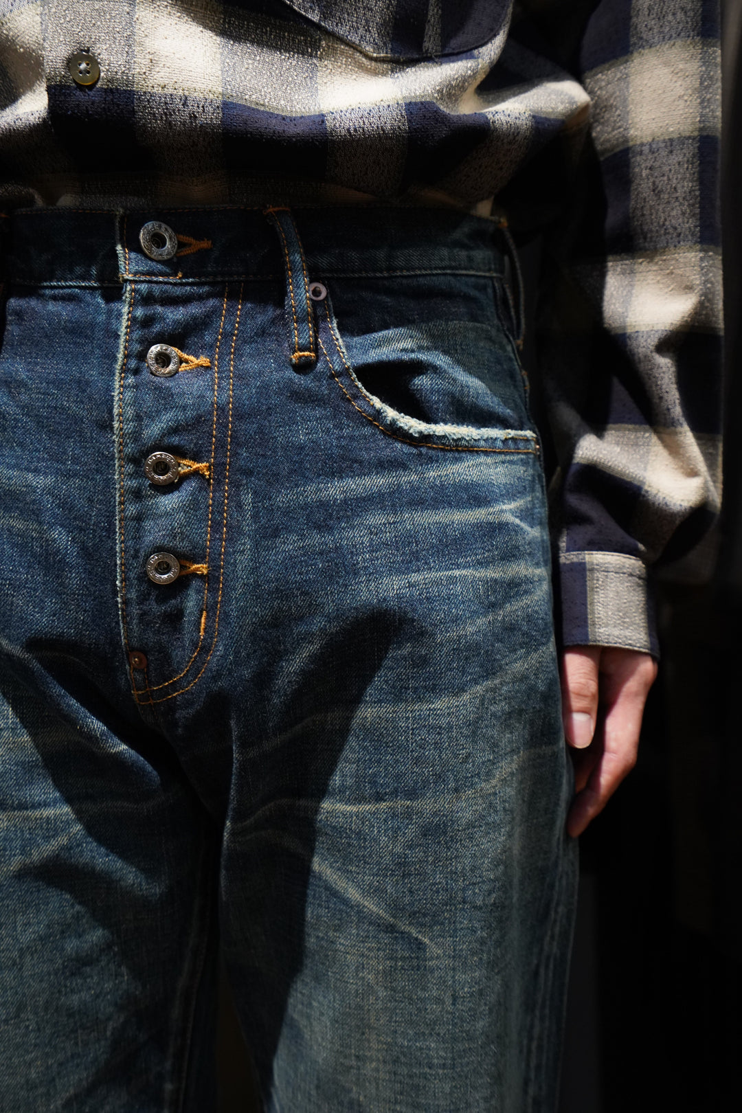 パンツ Sugarhill MUSTY FADED CLASSIC DENIM 502 MUSTY FADED CLASSIC DENIM PANTS TYPE502 – SUGARHILL TOKYO