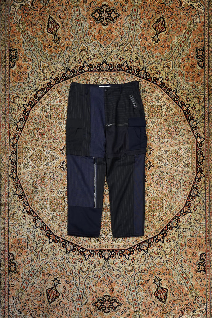 COTD DEAD STOCK WOOL PATCHWORK TROUSERS