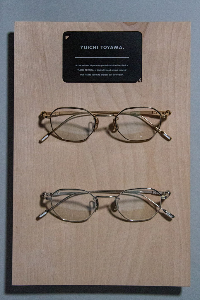 YUICHI TOYAMA メガネ(カラーレンズ入り) YUICHI TOYAMA. | 【YUICHI TOYAMA.】 U-147 Brandt 02（Taupe/Rose