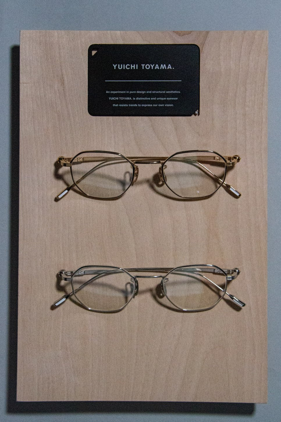 YUICHI TOYAMA メガネ(カラーレンズ入り) 7E880B80-106E-4AAC-BFEF-