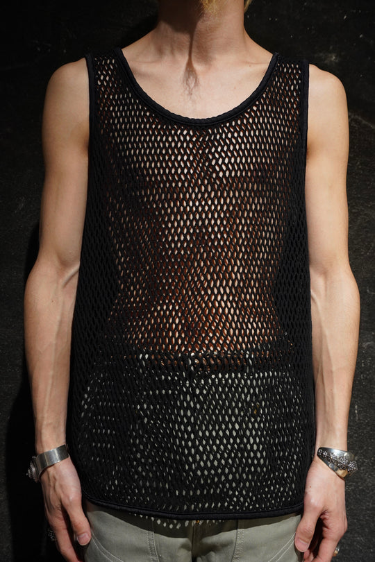 Children of the discordance★メッシュタンクトップ　白 Children of the discordanceのMESH TANKTOP(WHITE)(タンク