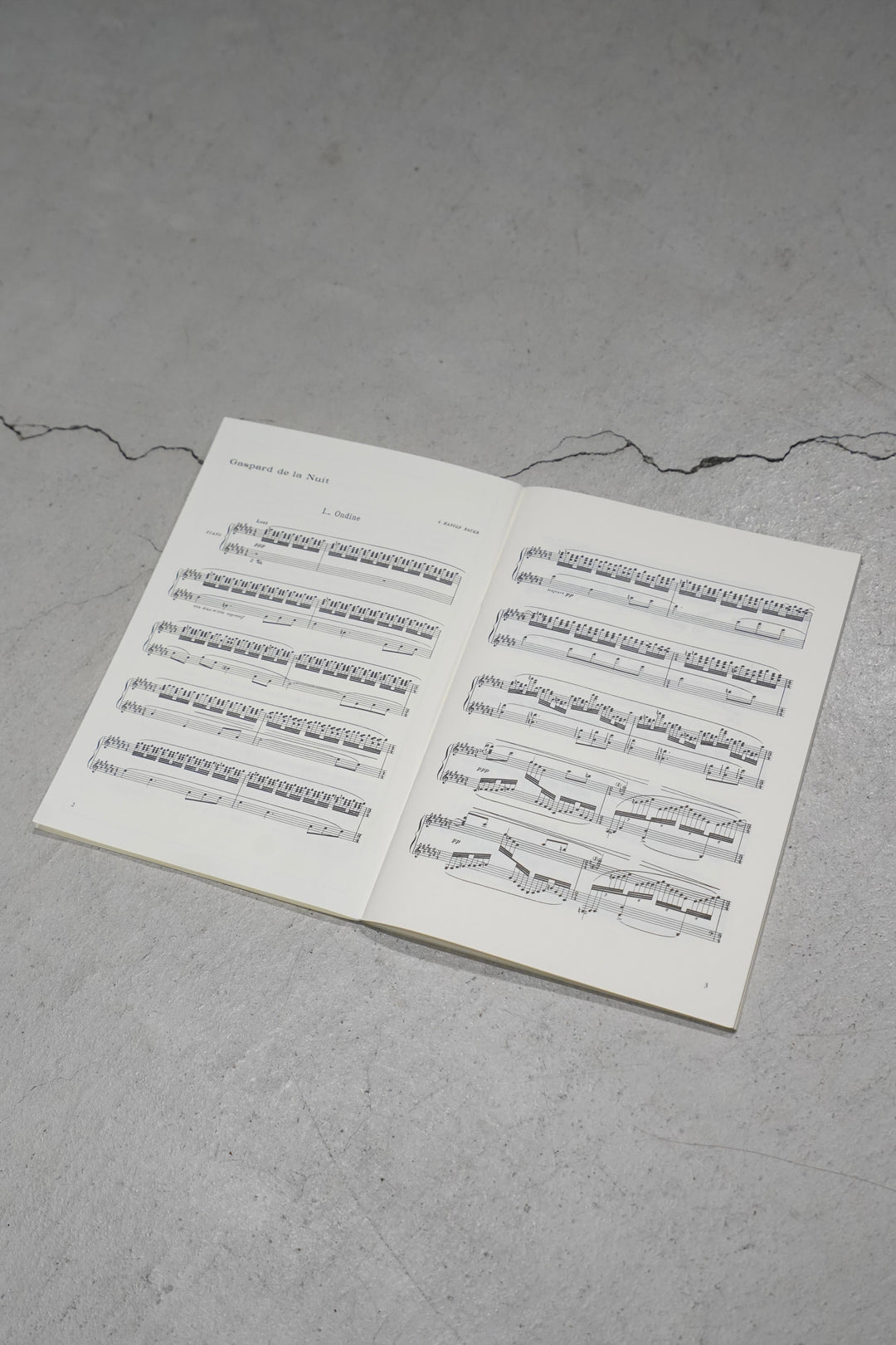 La Nuit (ラ ニュイ)のRAVEL Gaspard de la Nuit (夜のガスパール