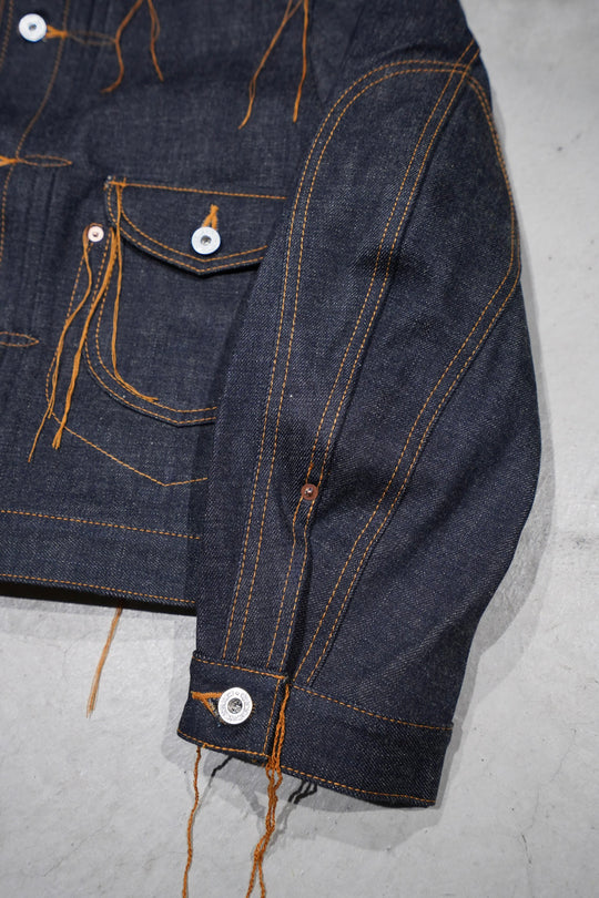 SUGARHILL（シュガーヒル）のLOOSE THREAD DENIM JACKET(INDIGO