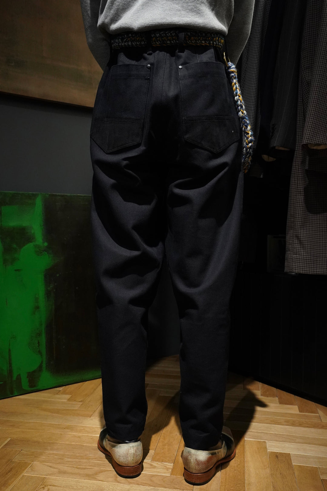 パンツ NICHOLAS DALEY PLEATED WESTERN TROUSER NICHOLAS DALEY(ニコラス デイリー)のPLEATED WESTERN TROUSER(INDIGO