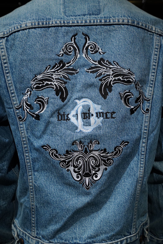 Children of the discordanceのEMBROIDERY DENIM JACKET D(BLUE