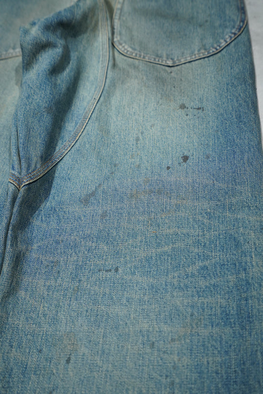 SUGARHILL（シュガーヒル）のOILED FADE DOUBLE KNEE DENIM PANTS