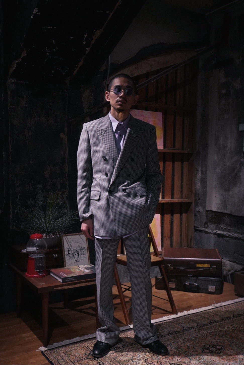ジャケット・アウター LITTLEBIG Double Breasted Jacket LITTLEBIG - 【残り一点】Double Breasted Jacket | ACRMTSM