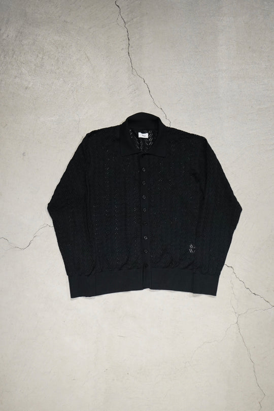 Allege openwork cardigan アレッジ　カーディガン ALLEGE(アレッジ) Openwork Cardiganオープンワークカーディガン