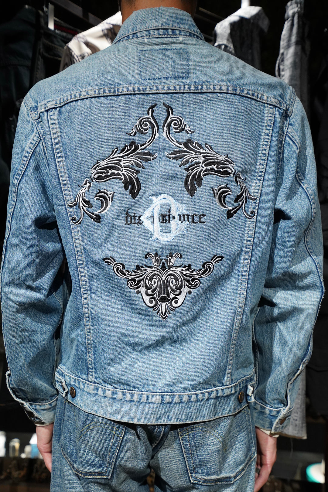 Children of the discordanceのEMBROIDERY DENIM JACKET D(BLUE