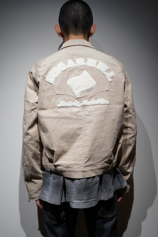 SUGARHILL（シュガーヒル）のCORDUROY WESTERN JACKET（OFF WHITE