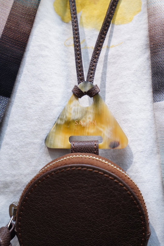 【新品未使用・タグ付き】SAGAN VIENNA ネックレス ウォレット SAGAN VIENNA(サガン・ヴィエンナ)のCOIN NECKLACE WALLET ROUND