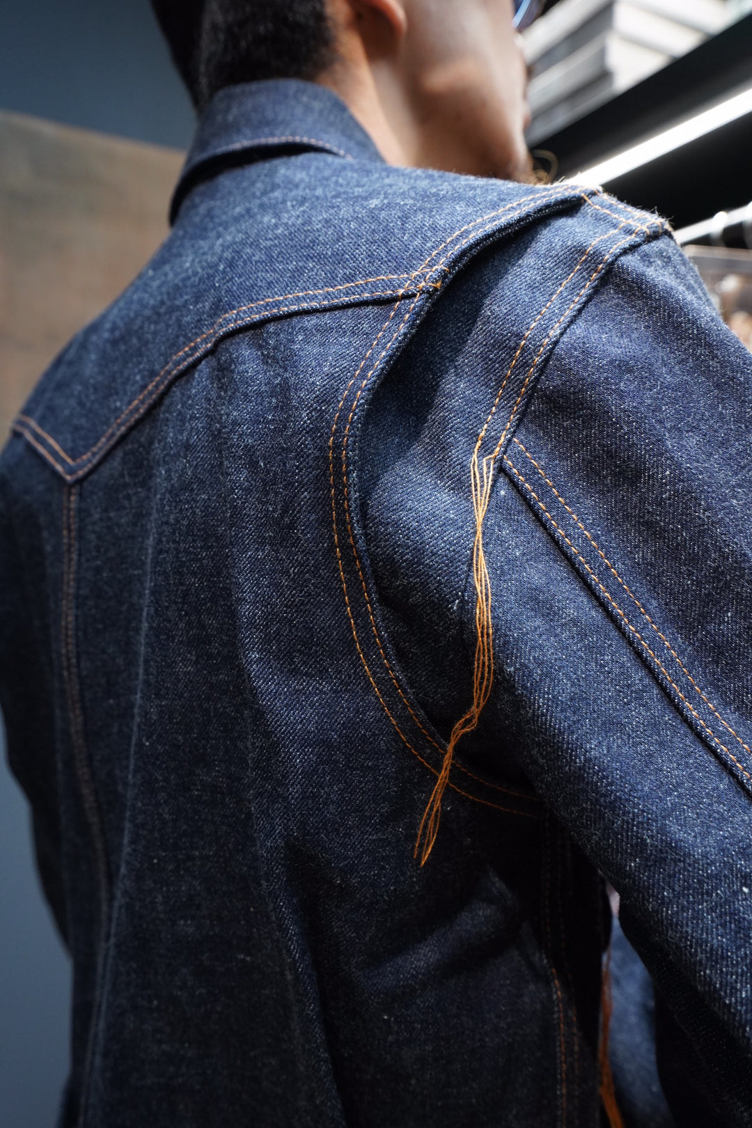ジャケット・アウター SUGARHILL LOOSE THREAD DENIM JACKET ジャケット・アウター SUGARHILL LOOSE THREAD DENIM JACKET