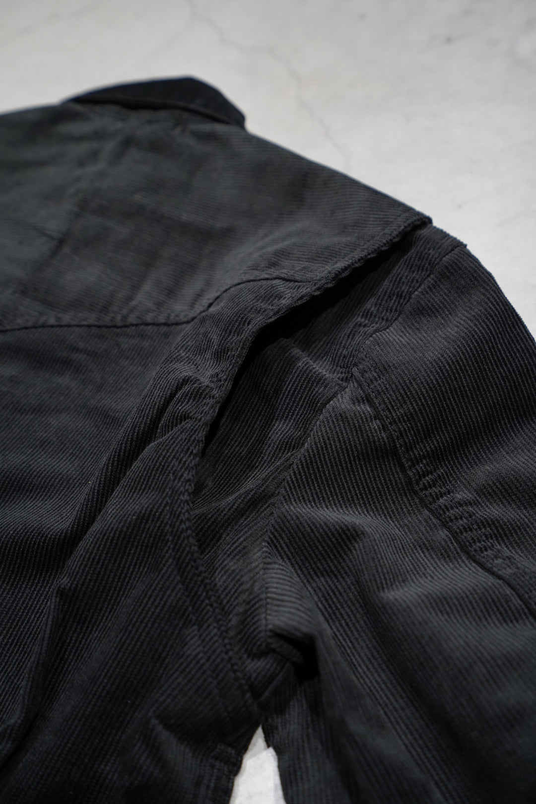 SUGARHILL(シュガーヒル)のCORDUROY DENIM JACKET(BLACK)(ジャケット