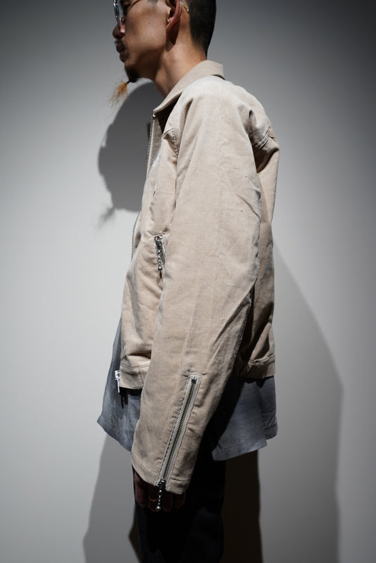 SUGARHILL（シュガーヒル）のCORDUROY WESTERN JACKET（OFF WHITE