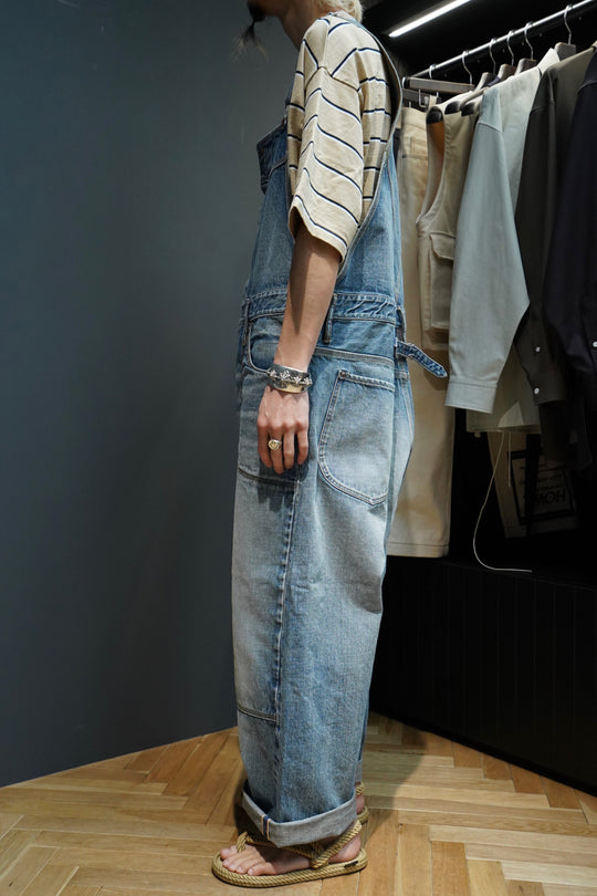 新品未使用タグ有】sugarhill FADED DENIM OVERALL 新品未使用タグ有