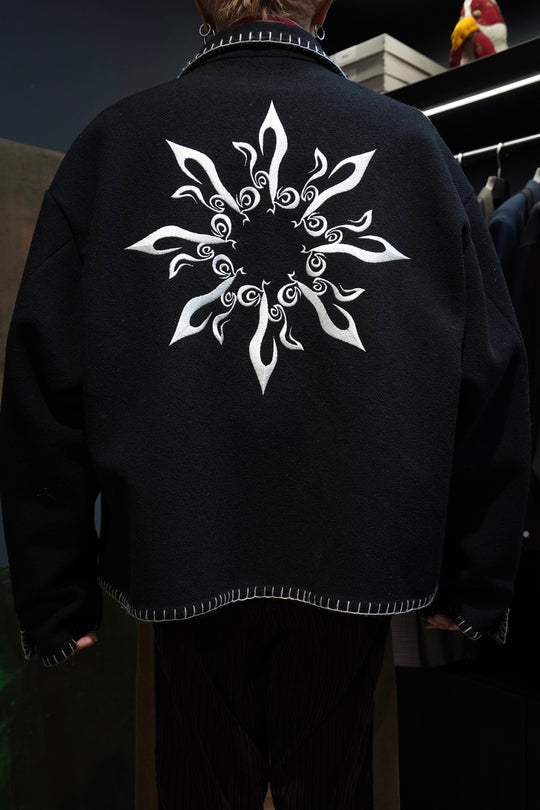 Urig(ウーリッヒ)のZWEIREIHER ALT JACKET(BLACK)(ジャケット)の通販