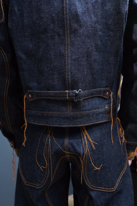 SUGARHILL（シュガーヒル）のLOOSE THREAD DENIM JACKET(INDIGO