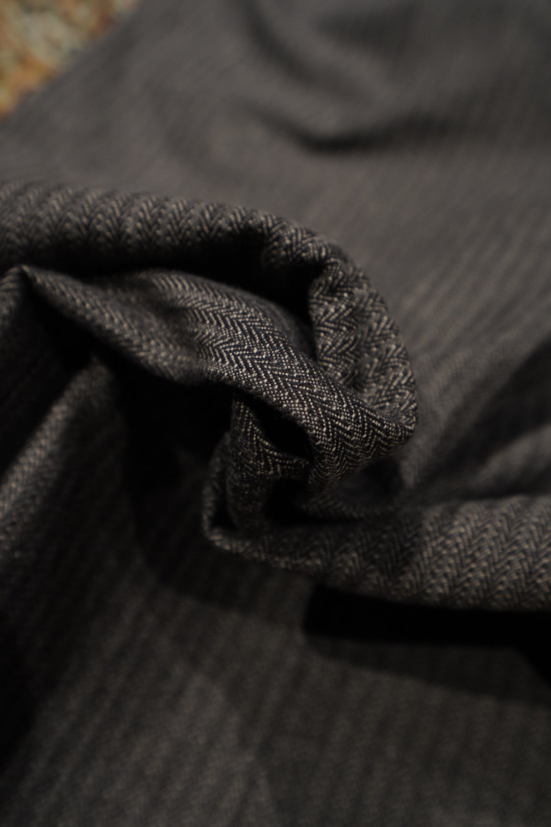 SUGARHILL(シュガーヒル)のHERRINGBONE WIDE TROUSERS(GRAY