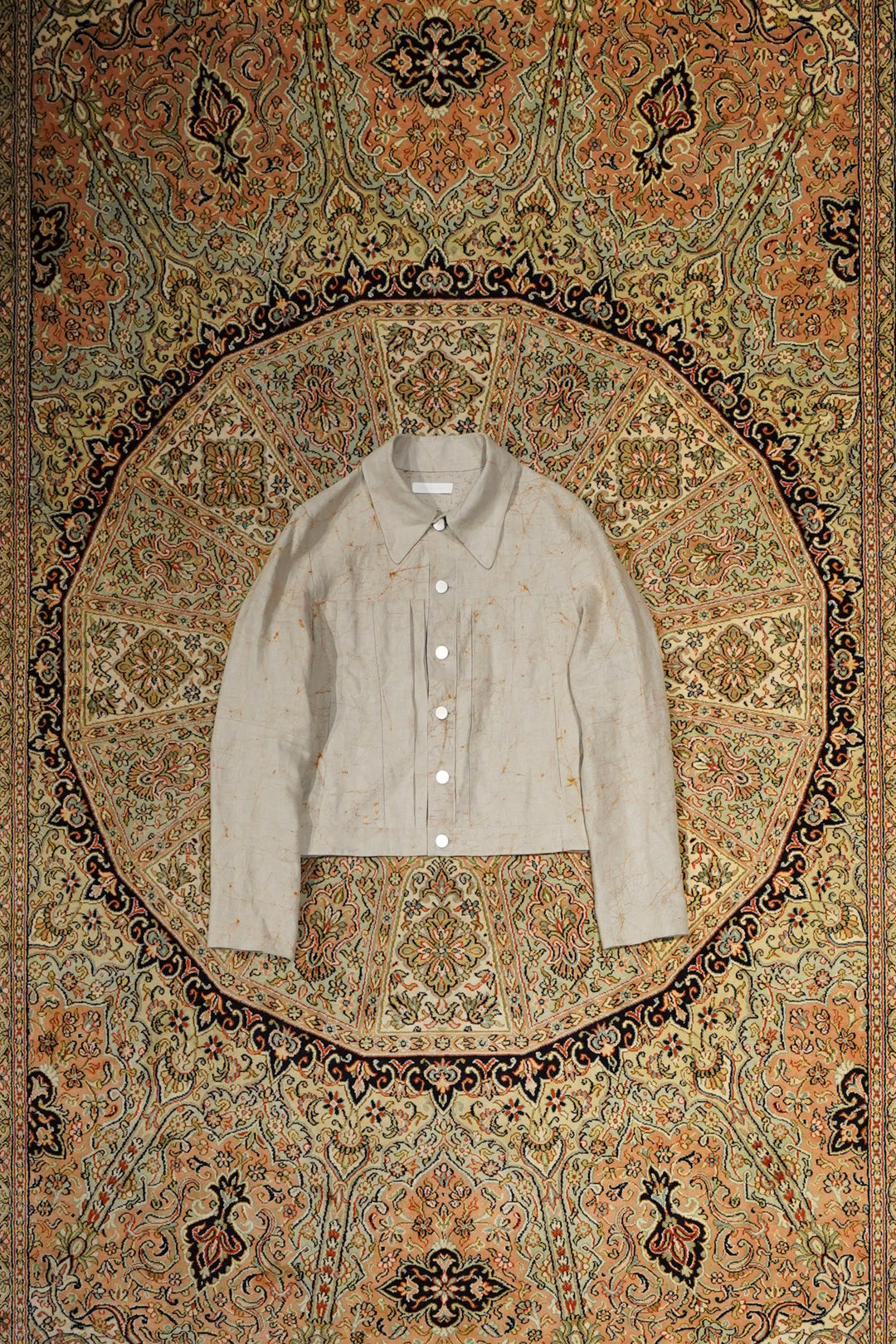 Nobuyuki Matsui(ノブユキ マツイ)のLinen Jacket(natural)(ジャケット