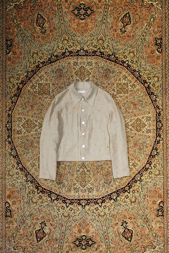Nobuyuki Matsui(ノブユキ マツイ)のLinen Jacket(natural)(ジャケット