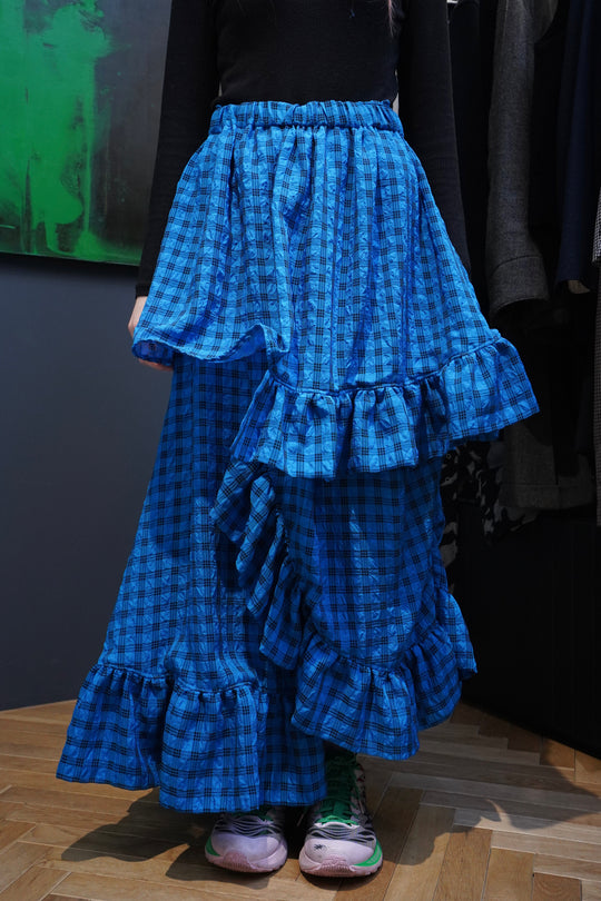 HOUGA(ホウガ)のsofie skirt(blue)(スカート)の通販 | CEDARWOOD