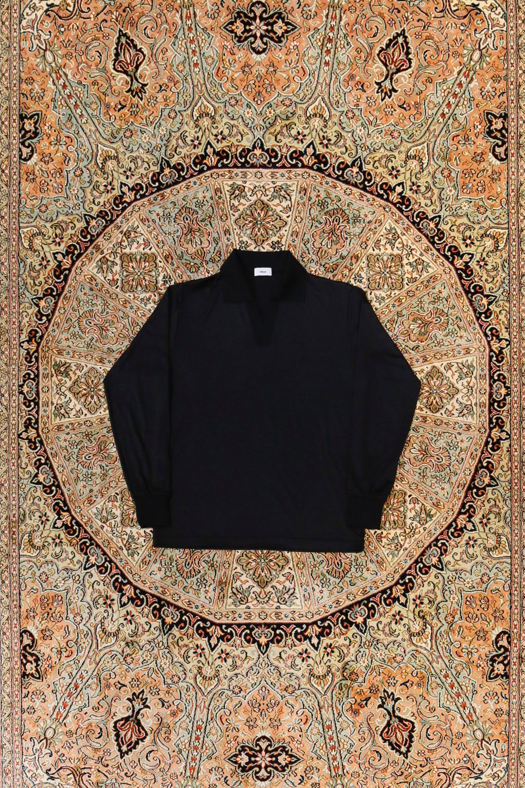Allege. (アレッジ)のSkipper L/S Cutsew (BLACK)(ニット Allege. (アレッジ)のSkipper L/S Cutsew (BLACK)(ニット